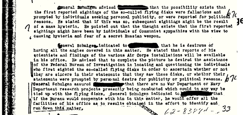 FBI Records: The Vault - UFO Part 1/16 - p. 44
