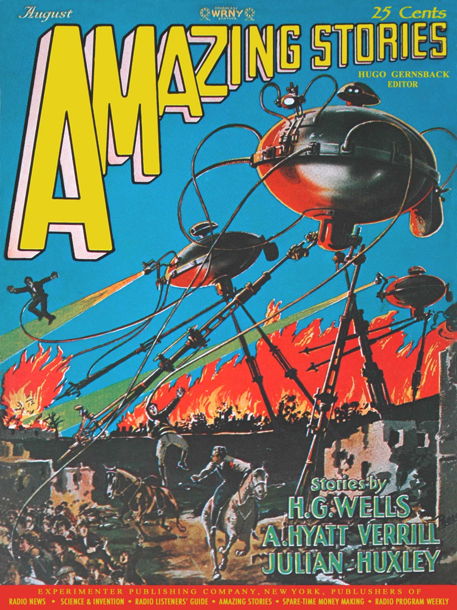 Amazing Stories, founded by H. Gernsback