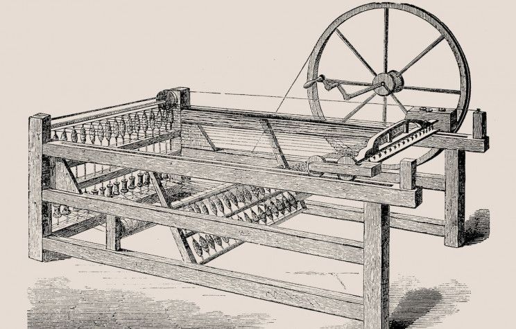James Hargreaves' spinning wheel