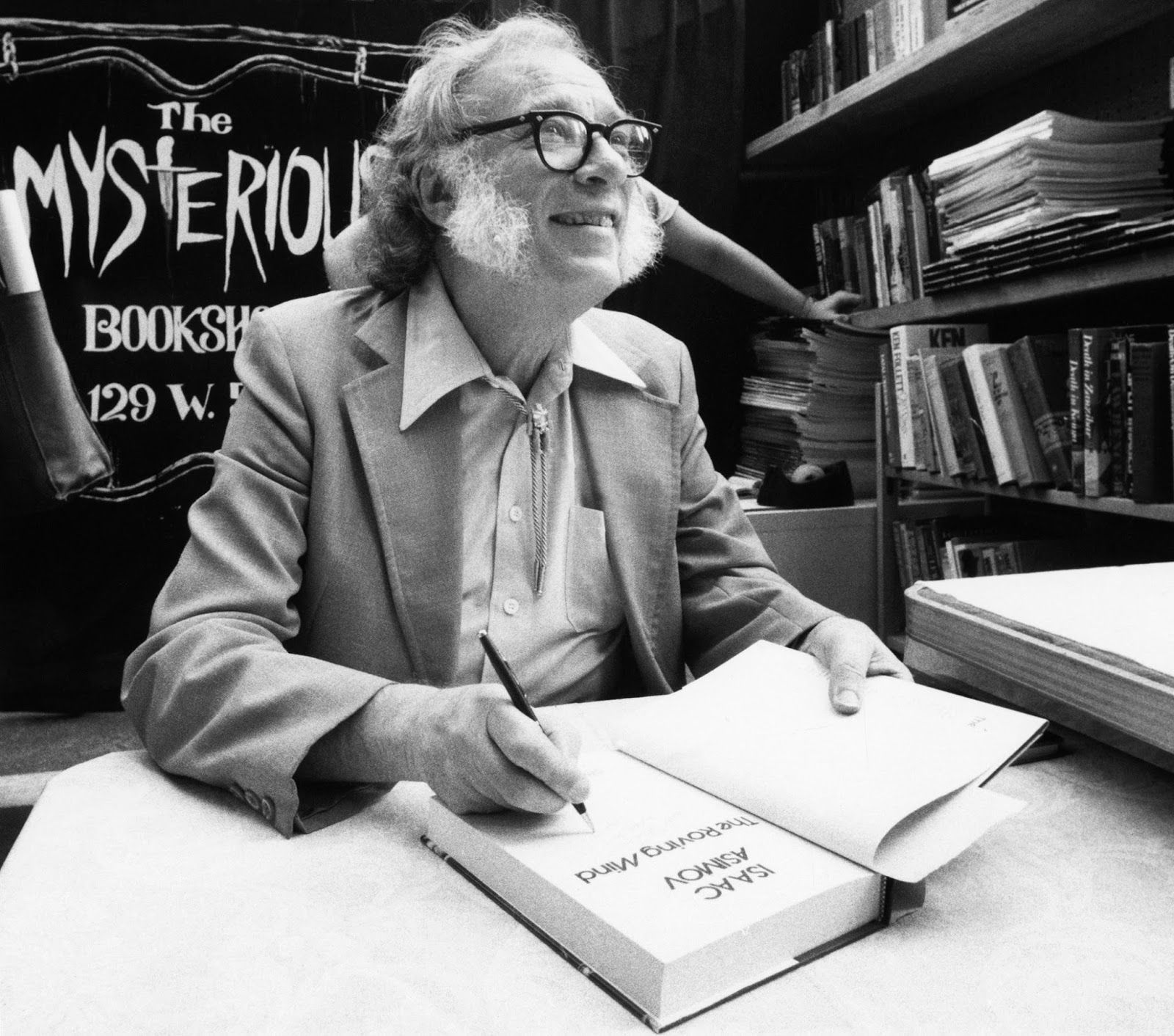 Isaac Asimov writes almost 500 books in his lifetime (here)