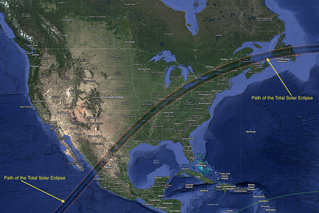 April 8, 2024, Great North American Eclipse